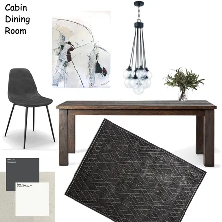 Cabin Dining Room Interior Design Mood Board by jlw240 on Style Sourcebook