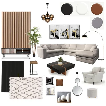 LIVING ROOM2 Interior Design Mood Board by SVEN on Style Sourcebook