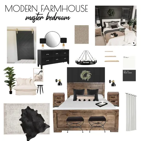 Farmhouse Bedroom Interior Design Mood Board by epeace611 on Style Sourcebook