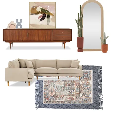 Mid century living. Interior Design Mood Board by Shanna McLean on Style Sourcebook