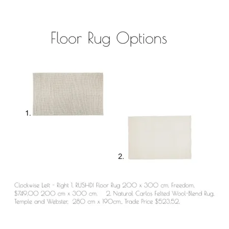 Floor Rug Interior Design Mood Board by jacca333 on Style Sourcebook