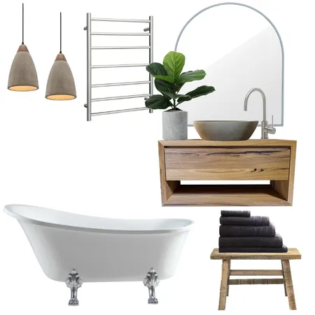 kiwi guest bathroom Interior Design Mood Board by PMK Interiors on Style Sourcebook