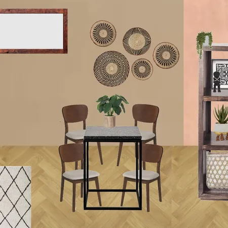 Julie Herbain dining room drift feature with baskets Interior Design Mood Board by Laurenboyes on Style Sourcebook