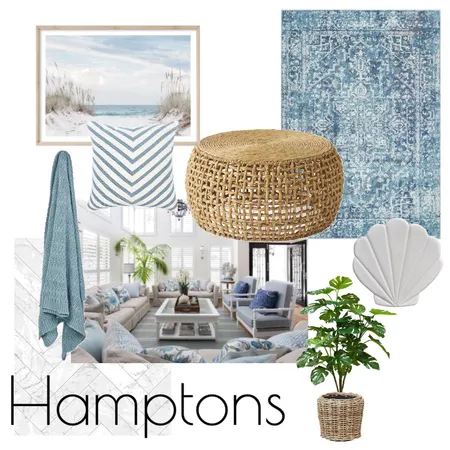 Hamptons Interior Design Mood Board by katrinahodgson on Style Sourcebook