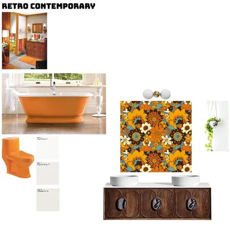 RETRO CONTEMPORARY Interior Design Mood Board by modernminimalist on Style Sourcebook