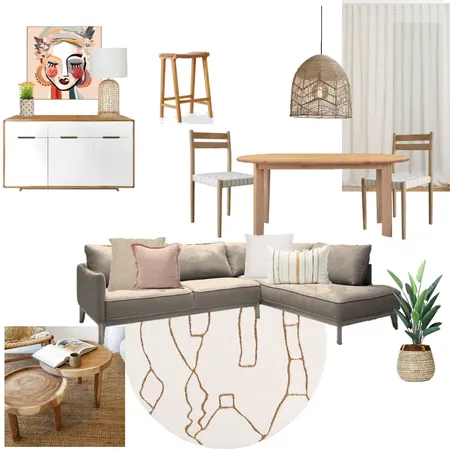 Carey Living & Dining Interior Design Mood Board by Eclectic Interior Design on Style Sourcebook