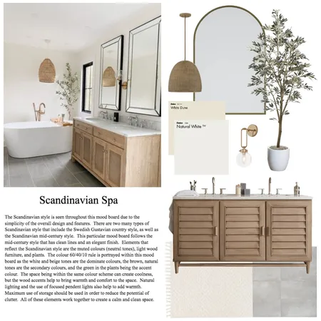 Scandinavian Spa Interior Design Mood Board by meglockerbie on Style Sourcebook