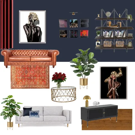 Syed Livingroom Interior Design Mood Board by Catherine Hamilton on Style Sourcebook