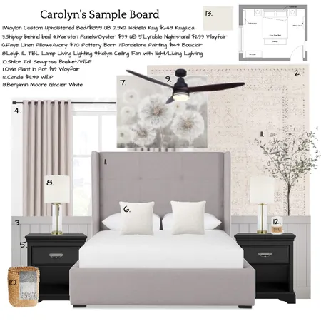 Carolyn's Sample Board Interior Design Mood Board by jenleclair on Style Sourcebook