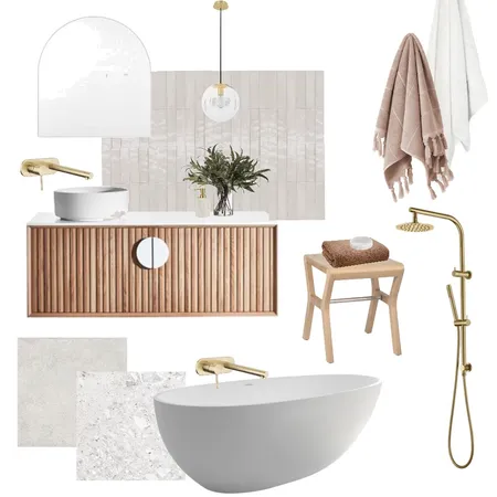 Bathroom Interior Design Mood Board by Sage & Stone Styling on Style Sourcebook