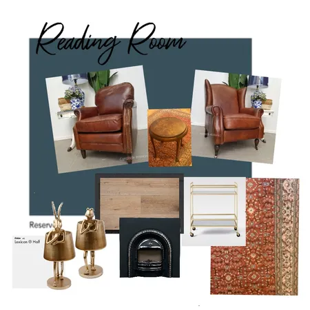 Reading Room Interior Design Mood Board by Craig on Style Sourcebook