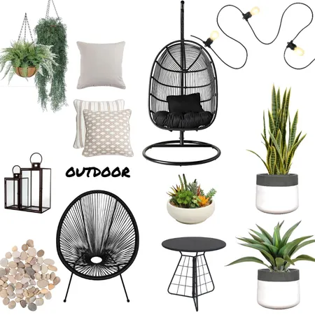 Backyard - Glenloyn Interior Design Mood Board by KUTATA Interior Styling on Style Sourcebook