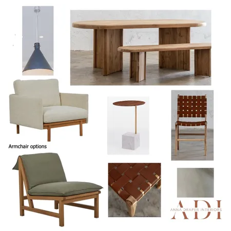 HU - Dining Room 2 Interior Design Mood Board by Anna Draper Interiors on Style Sourcebook