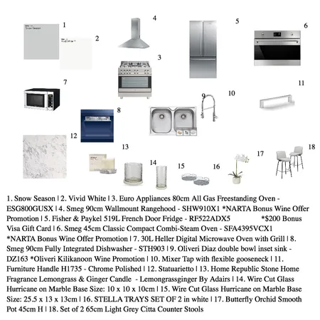 KITCHEN MOODBOARD Interior Design Mood Board by Houda Dada on Style Sourcebook