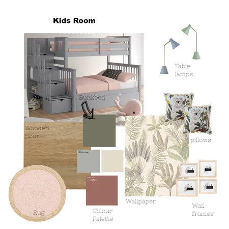 kids room Interior Design Mood Board by AMOL PRADHAN on Style Sourcebook