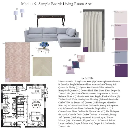 Module Nine Interior Design Mood Board by Thayna Alkins-Morenzie on Style Sourcebook