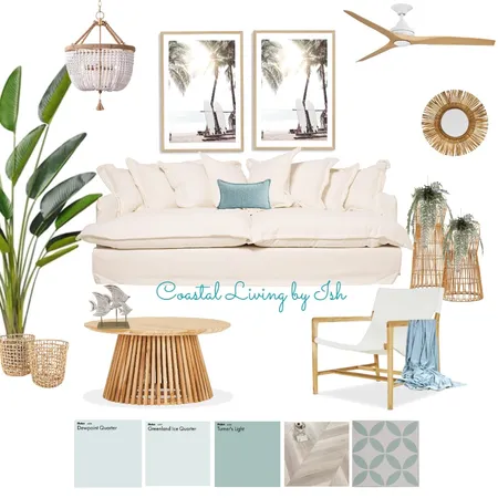 Coastal Living Interior Design Mood Board by Ish on Style Sourcebook