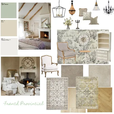 Modern French Provincial Interior Design Mood Board by Meag_mc on Style Sourcebook