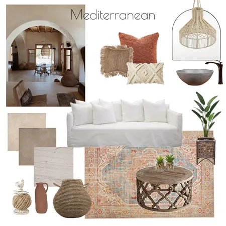 Mediterranean Inspired Interior Design Mood Board by Shavon.AP on Style Sourcebook