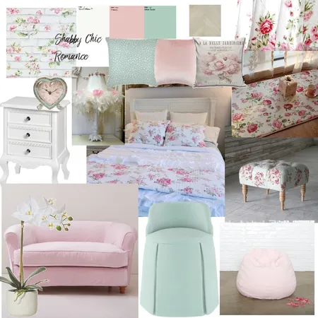 Shabby Chic Romance Interior Design Mood Board by Ashling on Style Sourcebook