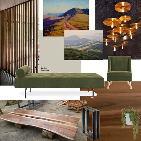 Music Studio Final Interior Design Mood Board by ella-bleu_ford on Style Sourcebook