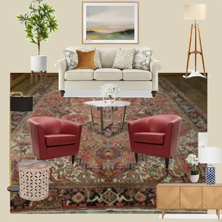 living room heriz Interior Design Mood Board by Jaleh on Style Sourcebook