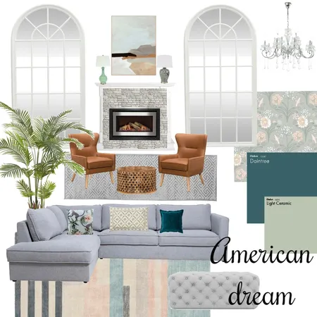 american dream Interior Design Mood Board by Amina Yazici on Style Sourcebook