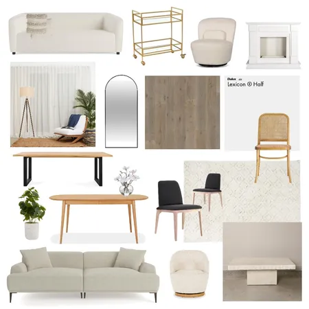 Living Room Interior Design Mood Board by Pesay on Style Sourcebook