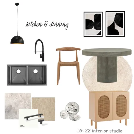 kitchen project Interior Design Mood Board by Thanyakan kaewrassameenawin on Style Sourcebook