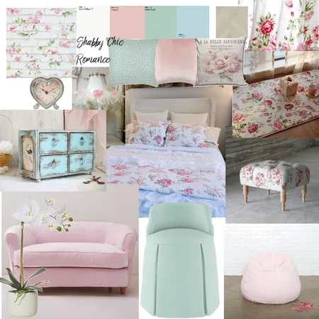 Shabby Chic Romance Interior Design Mood Board by Ashling on Style Sourcebook