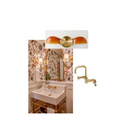 404 Third Ave Powder Room Interior Design Mood Board by alexnihmey on Style Sourcebook