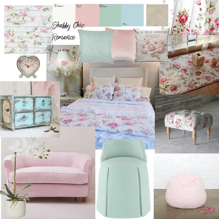 Shabby Chic Romance Interior Design Mood Board by Ashling on Style Sourcebook