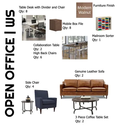 HOU Open Office | WS Interior Design Mood Board by KathyOverton on Style Sourcebook