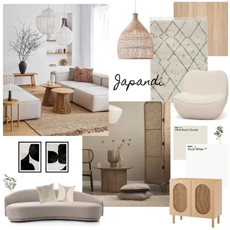 Japandi Style 2 Interior Design Mood Board by Eunicewjy on Style Sourcebook