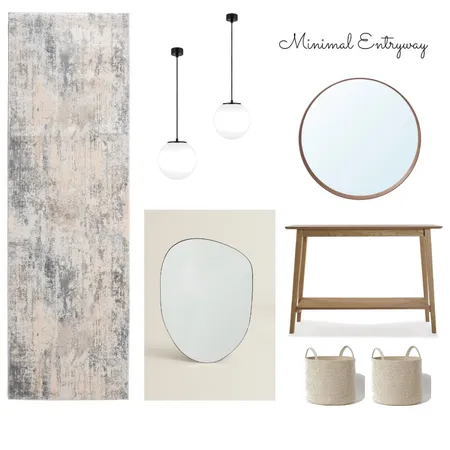 Iolanda Hallway v2 Interior Design Mood Board by Designful.ro on Style Sourcebook