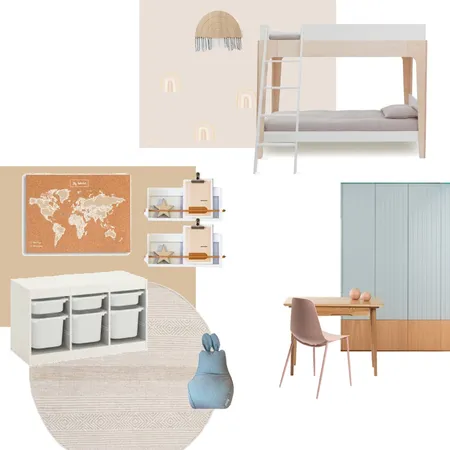 החדר של הללי Interior Design Mood Board by shirwh on Style Sourcebook