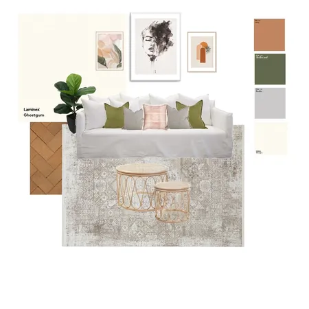 Rustic Modern Living Room Interior Design Mood Board by Grey Edrosa Interiors on Style Sourcebook