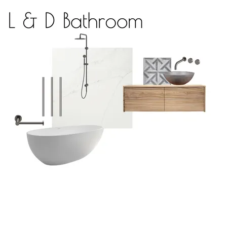 D&L Bathroom Interior Design Mood Board by Penny Kelly on Style Sourcebook