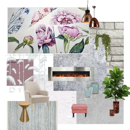 Мечта в пионовой дымке. Interior Design Mood Board by Люсьена on Style Sourcebook