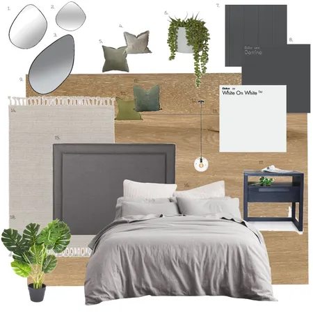 Bedroom Interior Design Mood Board by SammyClose on Style Sourcebook