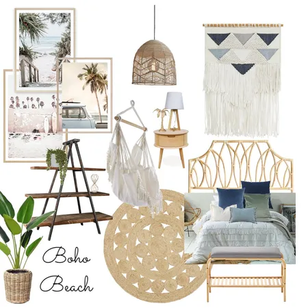 Boho Teenage Retreat Interior Design Mood Board by Jenny Teaca on Style Sourcebook