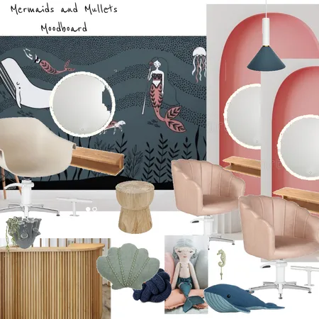 Mermaids and Mullets moodboard 3 Interior Design Mood Board by Renee Interiors on Style Sourcebook