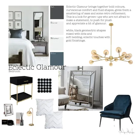 Eclectic Glamour Interior Design Mood Board by Miss.amymariee on Style Sourcebook