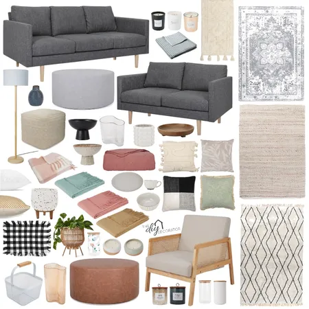 Kmart new 21 Interior Design Mood Board by Thediydecorator on Style Sourcebook