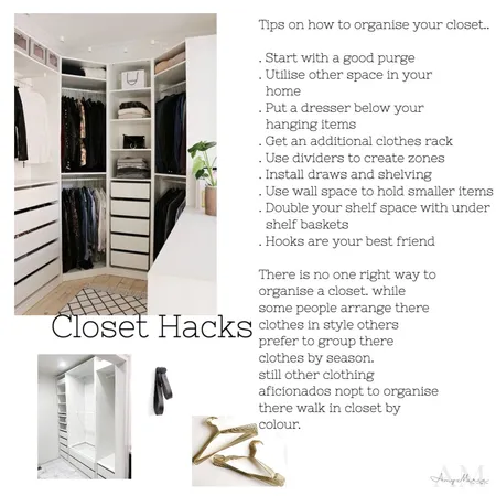 Closet Hacks Interior Design Mood Board by Miss.amymariee on Style Sourcebook