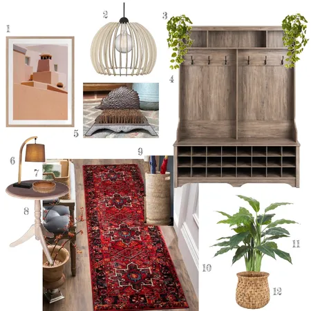 mod. 9 mudroom Interior Design Mood Board by Reanne Chromik on Style Sourcebook