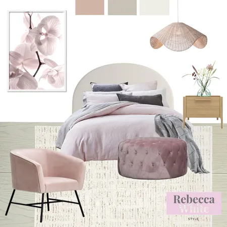 bedroom ig Interior Design Mood Board by Rebecca White Style on Style Sourcebook