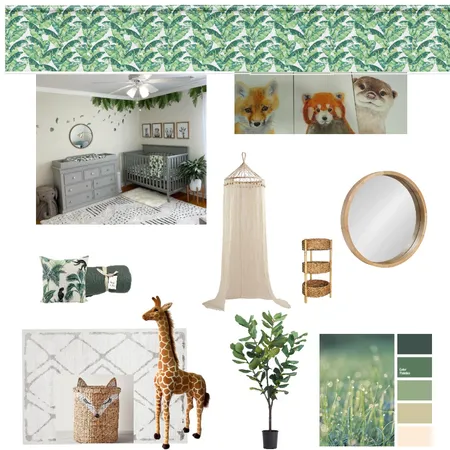 Jungle Nursery Interior Design Mood Board by maru.rodz11 on Style Sourcebook