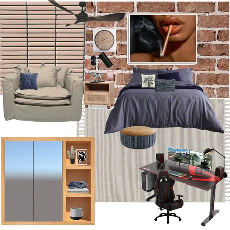 Dimitri's room Interior Design Mood Board by Santigy on Style Sourcebook