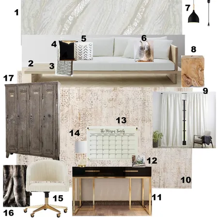 Study Room Interior Design Mood Board by KennedyInteriors on Style Sourcebook